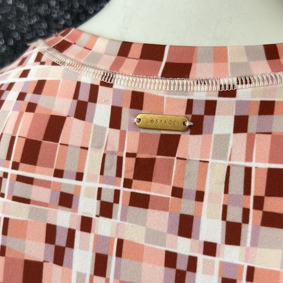 LSpace Aim High Active Crop Top Block Party Pullover Long Sleeve Shirt Sz M NEW - Picture 9 of 13